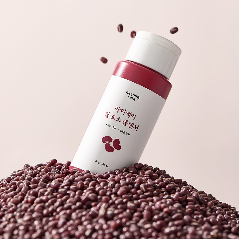 MOMMY CARE Red Bean Enzyme Cleanser 50g – Limpiador Facial Suave con Extracto de Frijol Rojo para Poros Limpios y Piel Equilibrada