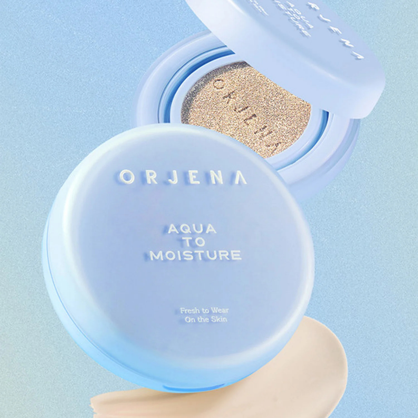 ORJENA AQUA TO MOISTURE CUSHION C21 COOL VANILLA (SINGLE) 14G