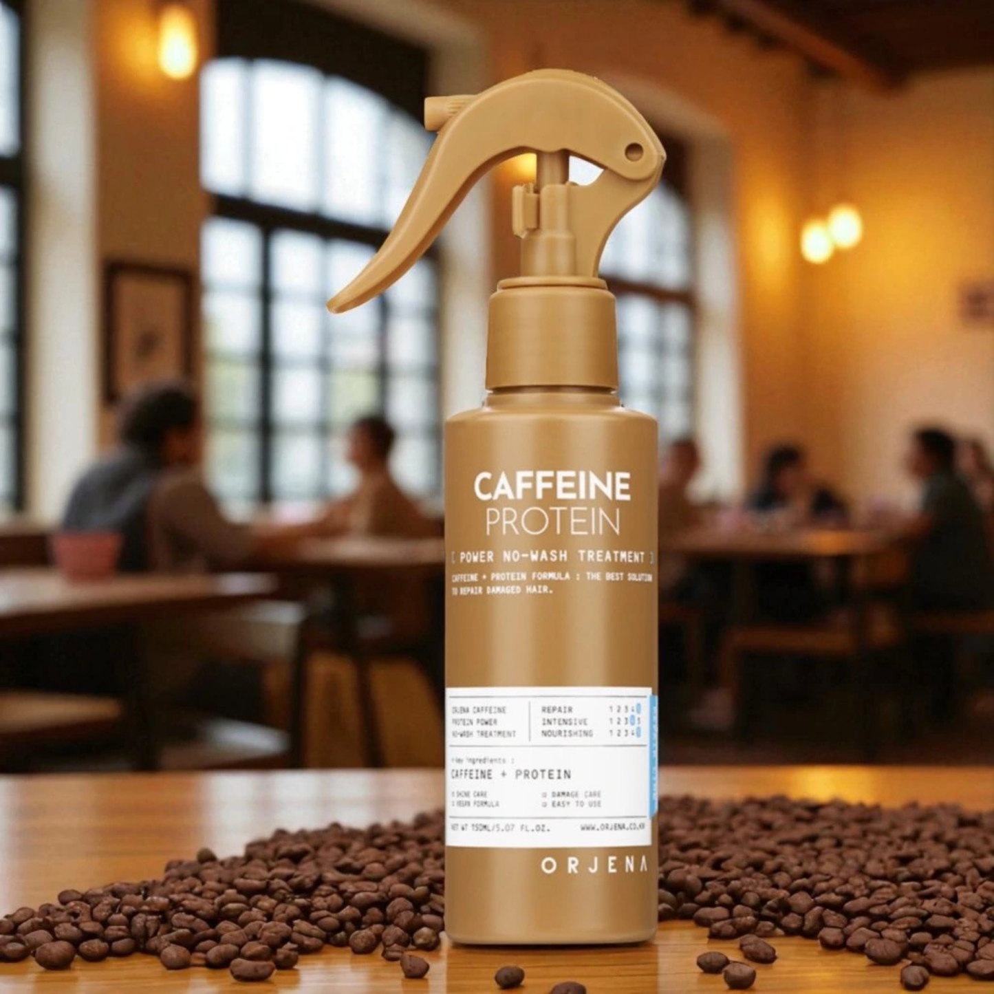 ORJENA CAFFEINE PROTEIN POWER NO-WASH TREATMENT 150ML