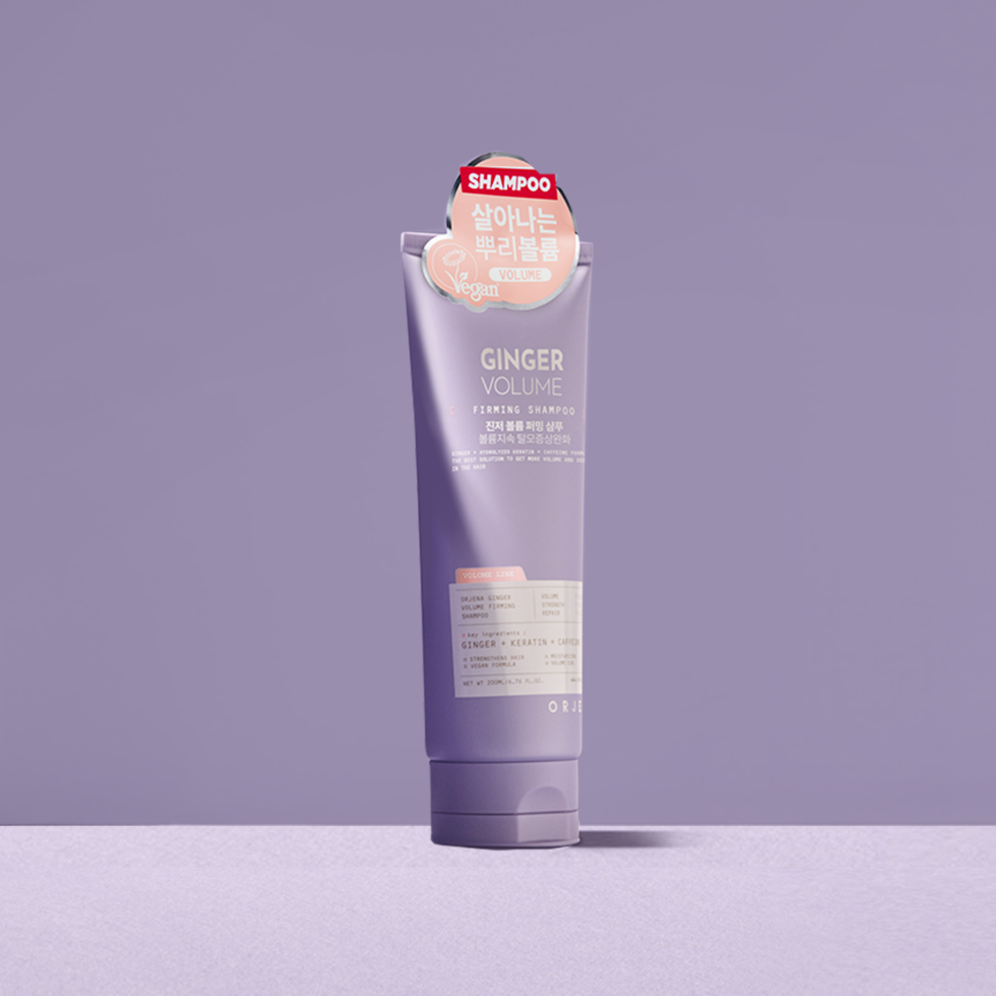 ORJENA GINGER VOLUME FIRMING SHAMPOO 200ML