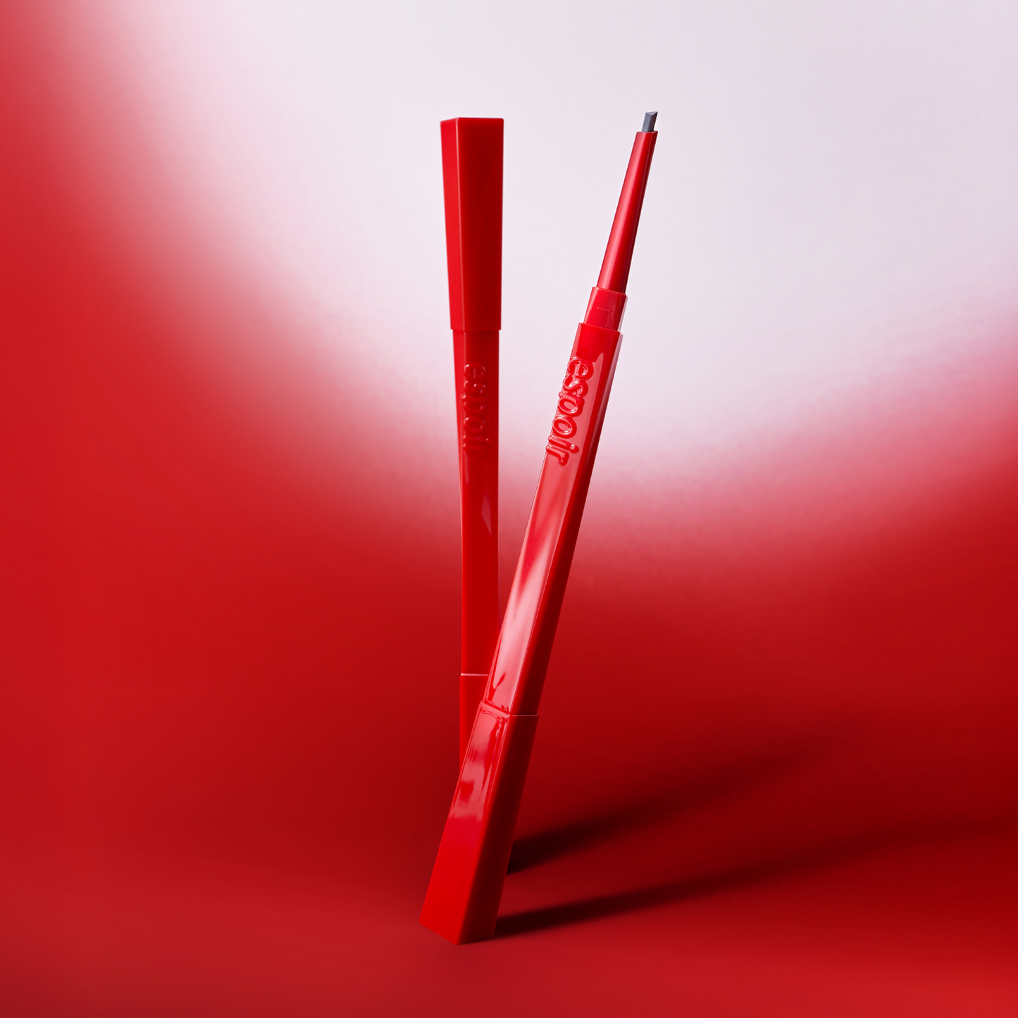 Espoir The Brow Balance Pencil #4 Ash Brown - Lápiz de Cejas de Doble Punta con Tono Natural, Cepillo Integrado y Textura Cera-Polvo para Definición Perfecta