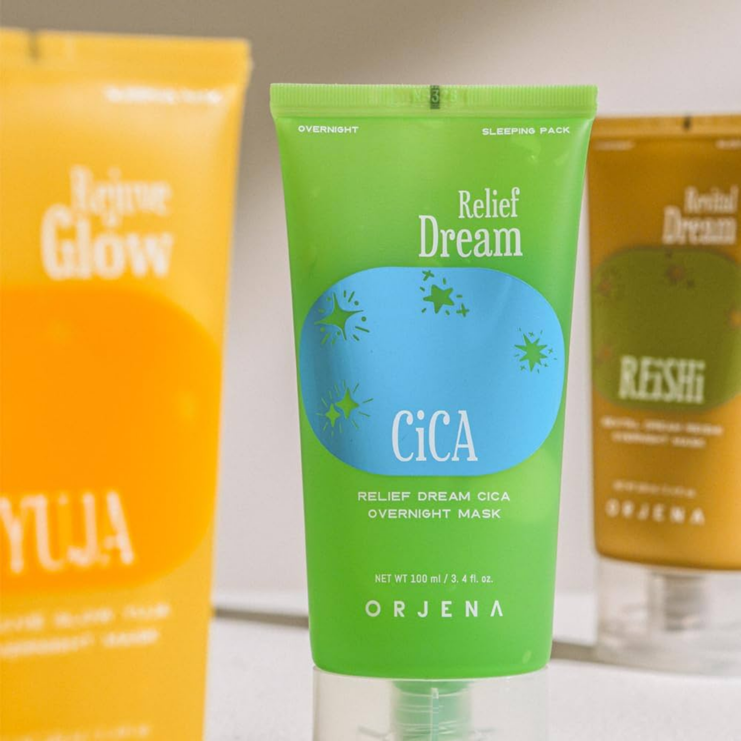 ORJENA RELIEF DREAM CICA OVERNIGHT MASK 100ML