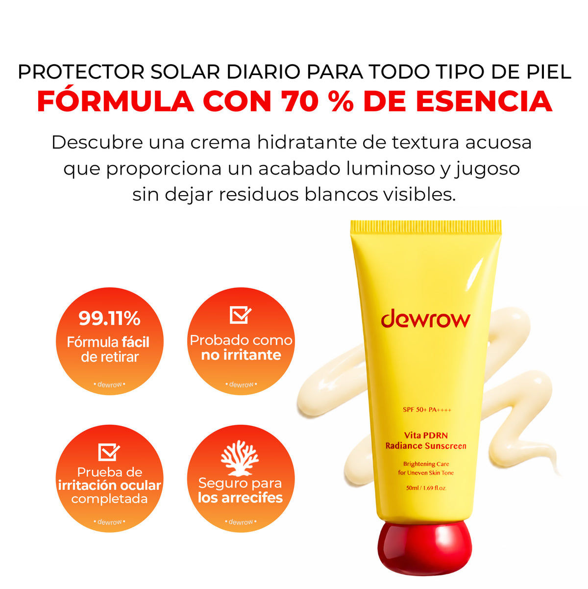 Protector solar Radiance Vita PDRN