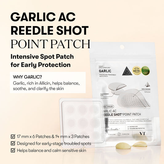 VT Cosmétics GARLIC AC REEDLE SHOT POINT PATCH