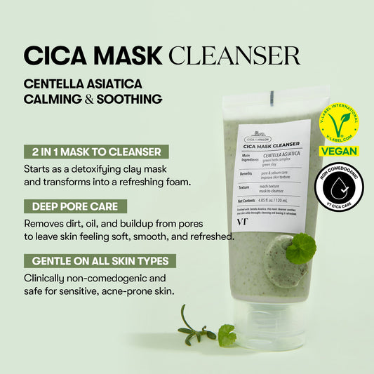 VT Cosmétics CICA MASK CLEANSER
