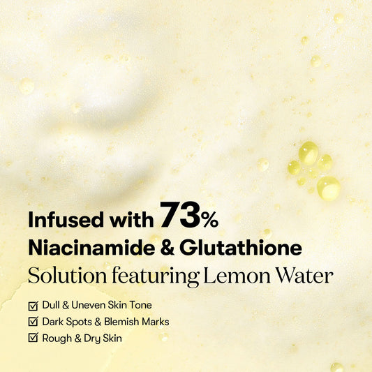 VT Cosmétics NIACINAMIDE GLUTATHIONE YELLOW MICRO BUBBLE SERUM