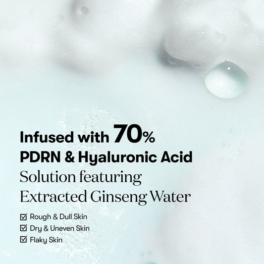 VT Cosmétics PDRN HYLURONIC MINT MICRO BUBBLE SERUM