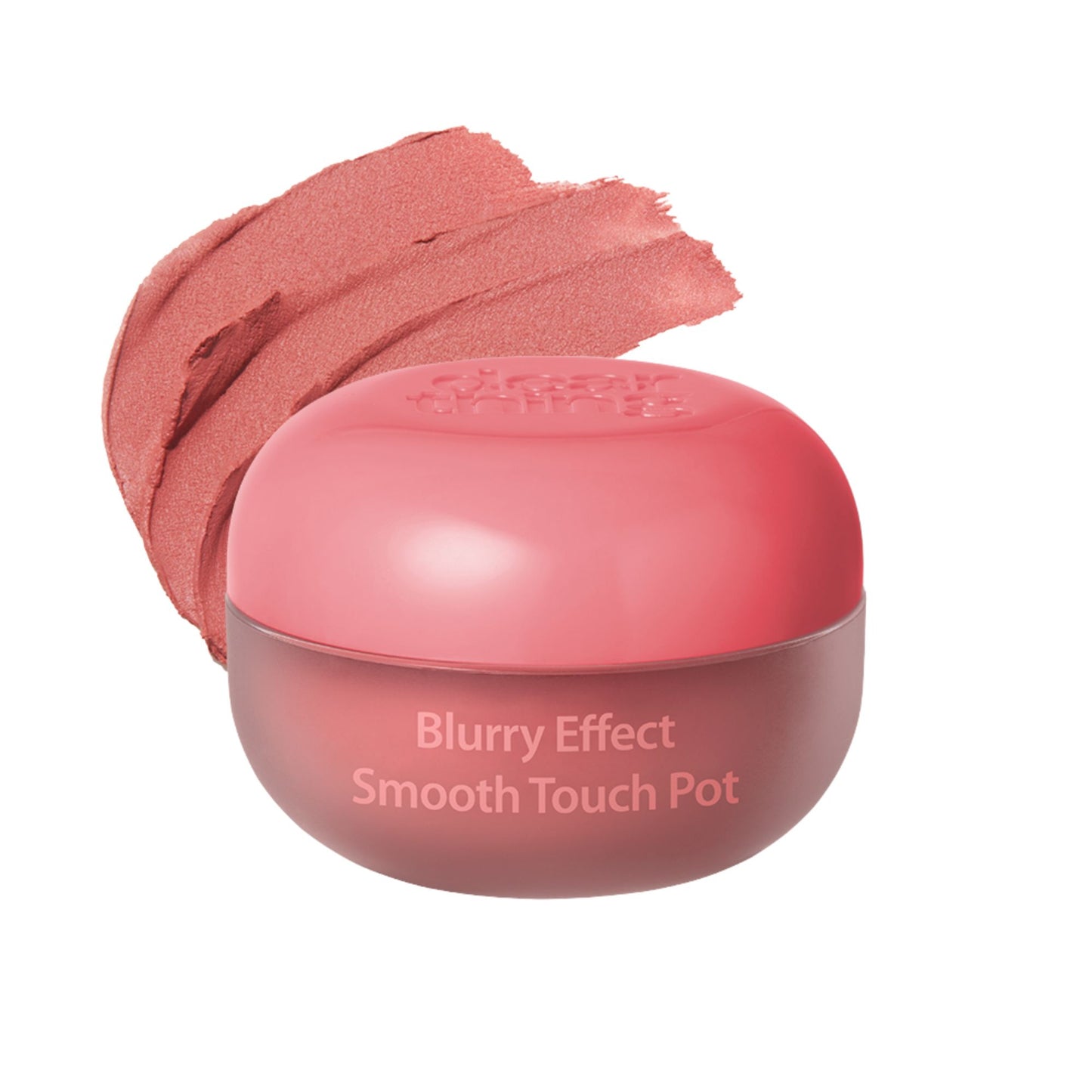 DEARTHING Blurry Effect Smooth Touch Pot #02 Mute Memory – Rubor en Crema con Acabado Terciopelo para Mejillas y Labios