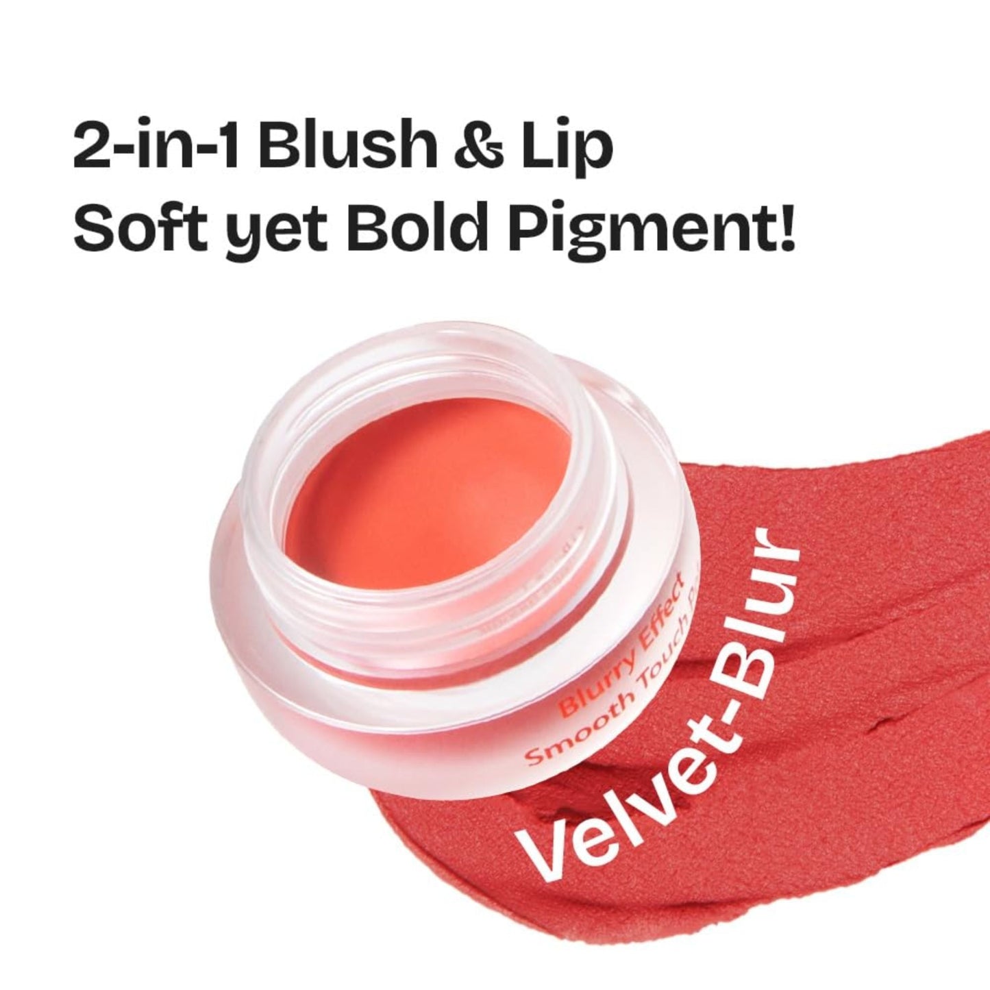 Dear Thing Blurry Effect Smooth Touch Pot #04Berry Crush