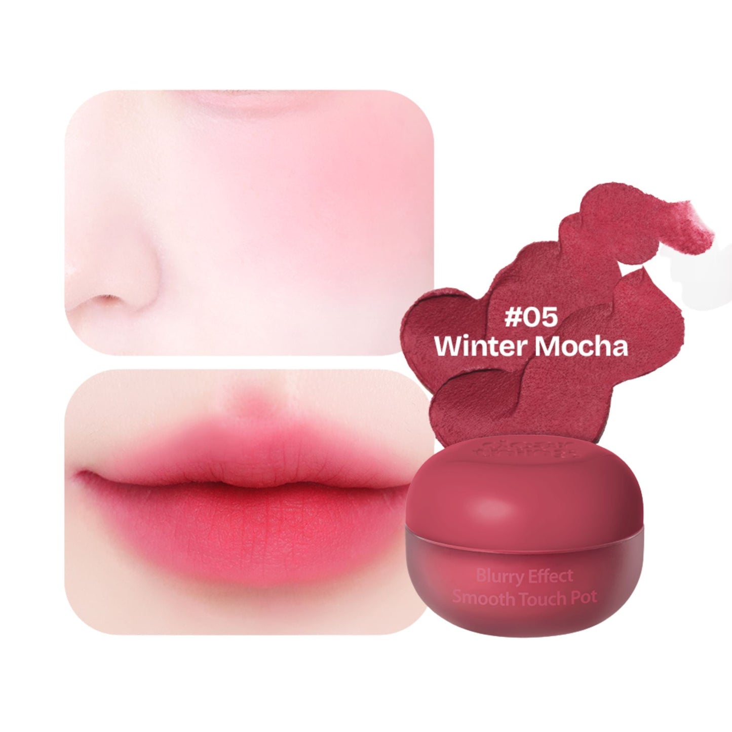 Dear Thing Blurry Effect Smooth Touch Pot #05Winter Mocha