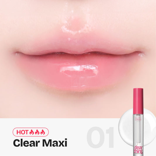 Dearthing Glow Effect Lip Plumper #01 Clear Maxi