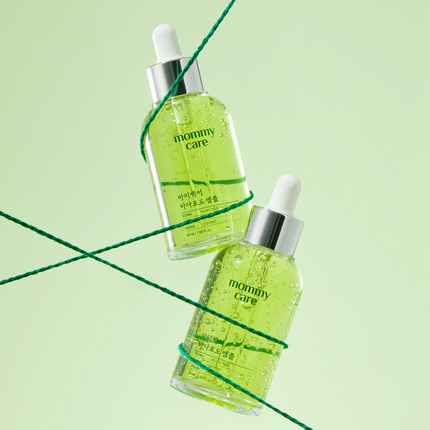 MOMMY CARE SEA GRAPE Ampoule 50ml – Sérum Facial Coreano Hidratante y Reafirmante con Extracto de Uva Marina, Ácido Hialurónico y Niacinamida