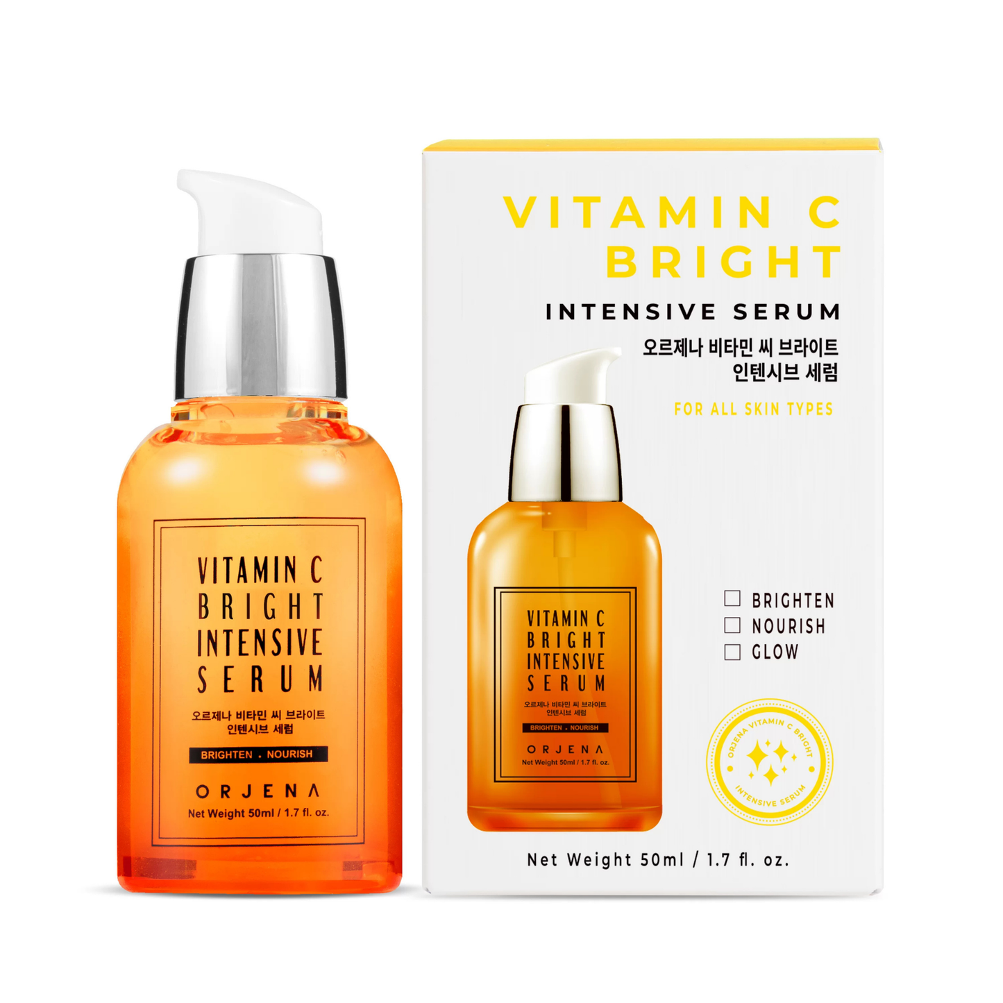 ORJENA VITAMIN C BRIGHT INTENSIVE SERUM 50ML