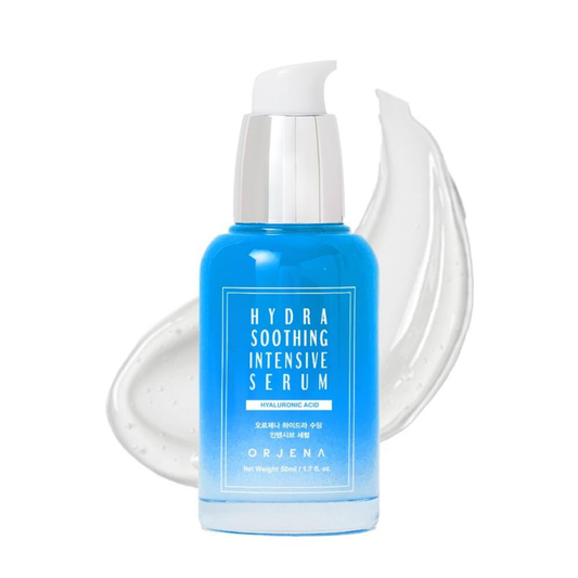 ORJENA Hydra Soothing Intensive Serum 50ml – Suero Facial Hidratante y Calmante con Ácidos Hialurónicos y Extracto de Algas para Piel Sensible