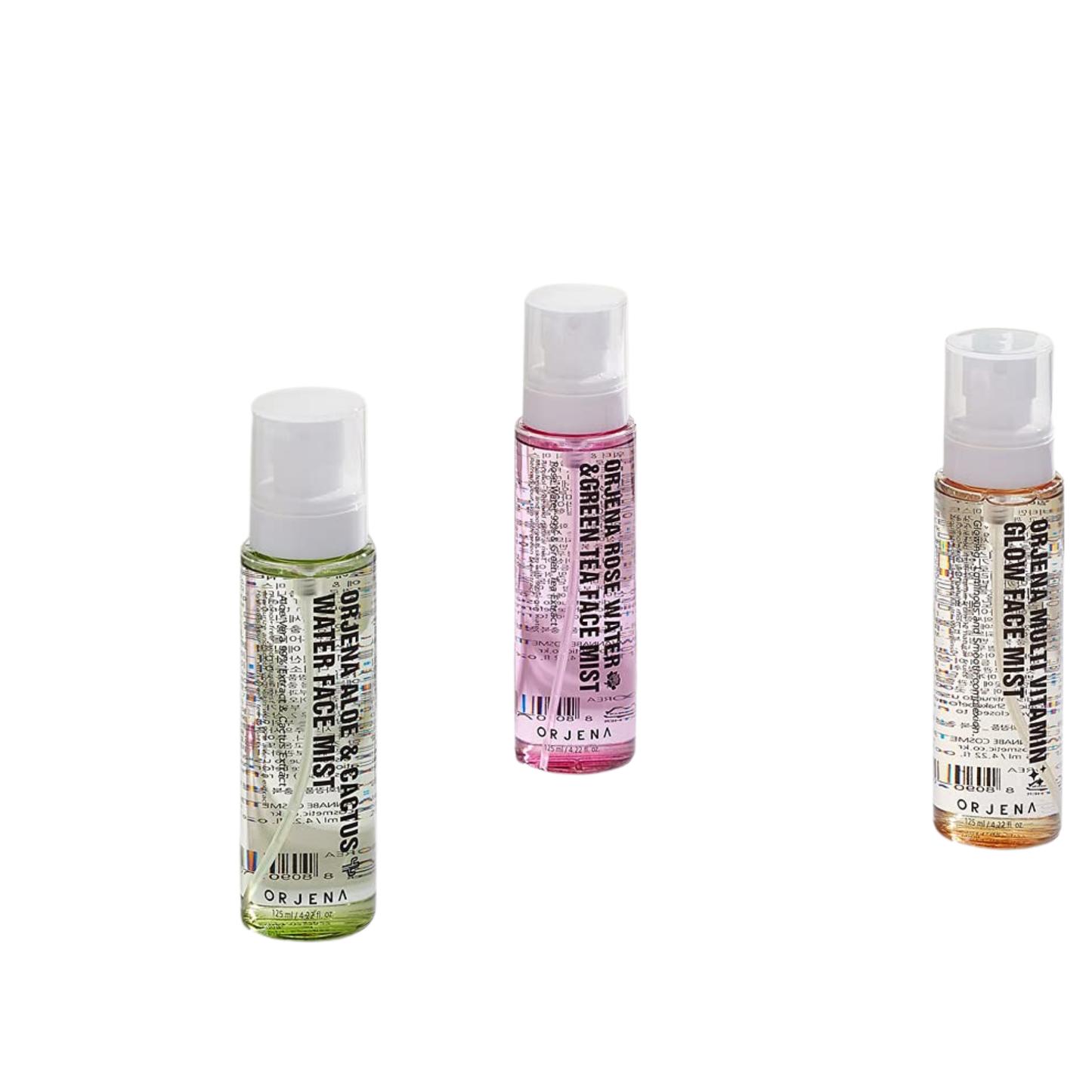 ORJENA ROSE WATER&GREEN TEA FACE MIST 125ML