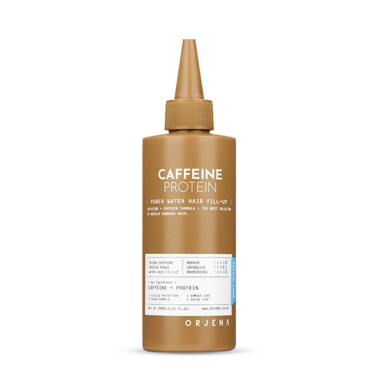 ORJENA Caffeine Protein Power Water Hair Fill-Up 190ml – Tratamiento Intensivo en Crema para Reparar y Nutrir Cabello Dañado y Seco