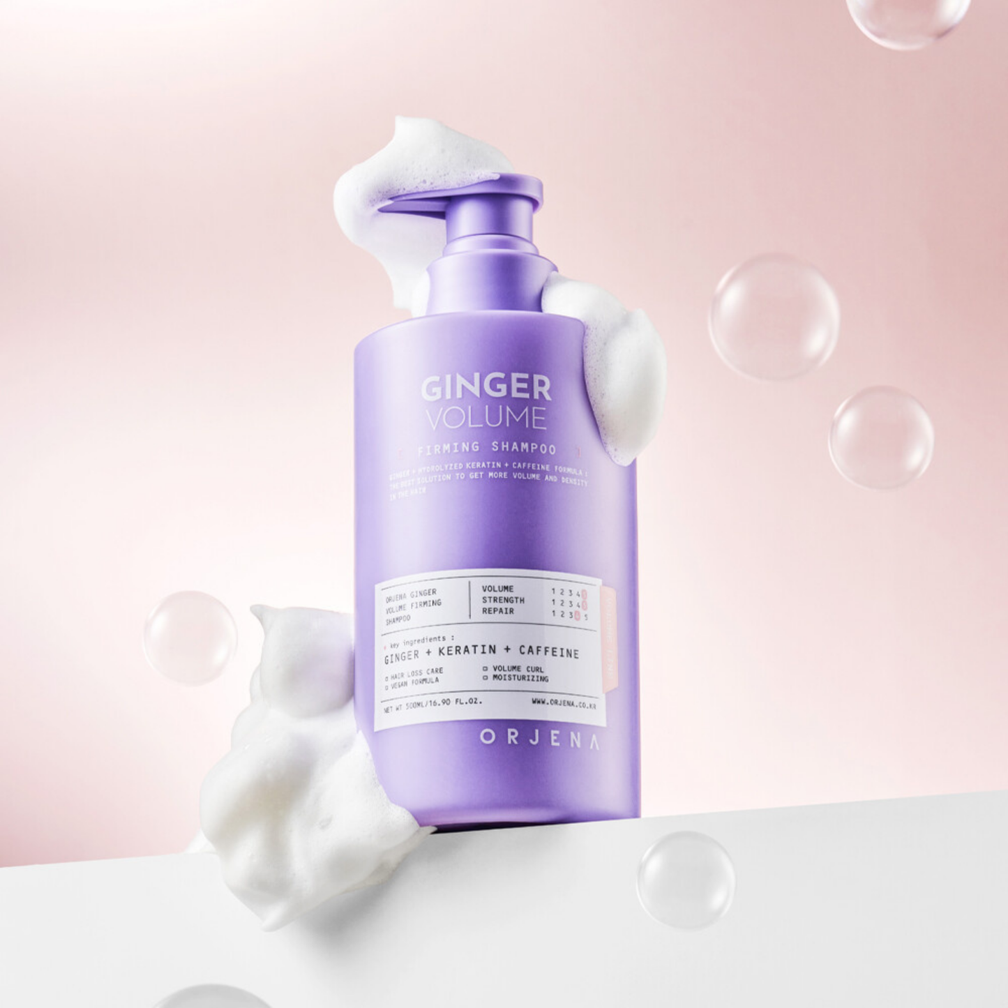 ORJENA GINGER VOLUME FIRMING SHAMPOO 500ML