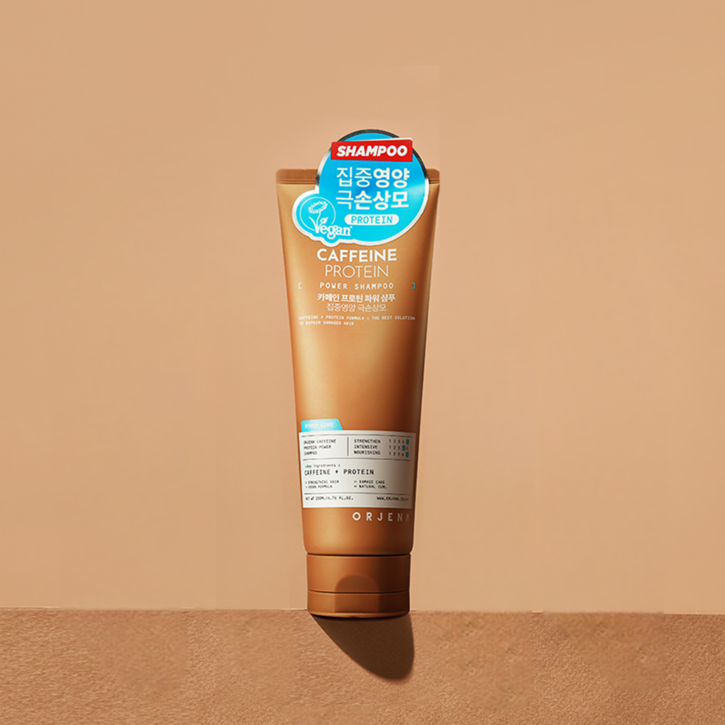 ORJENA CAFFEINE PROTEIN POWER SHAMPOO 200ML