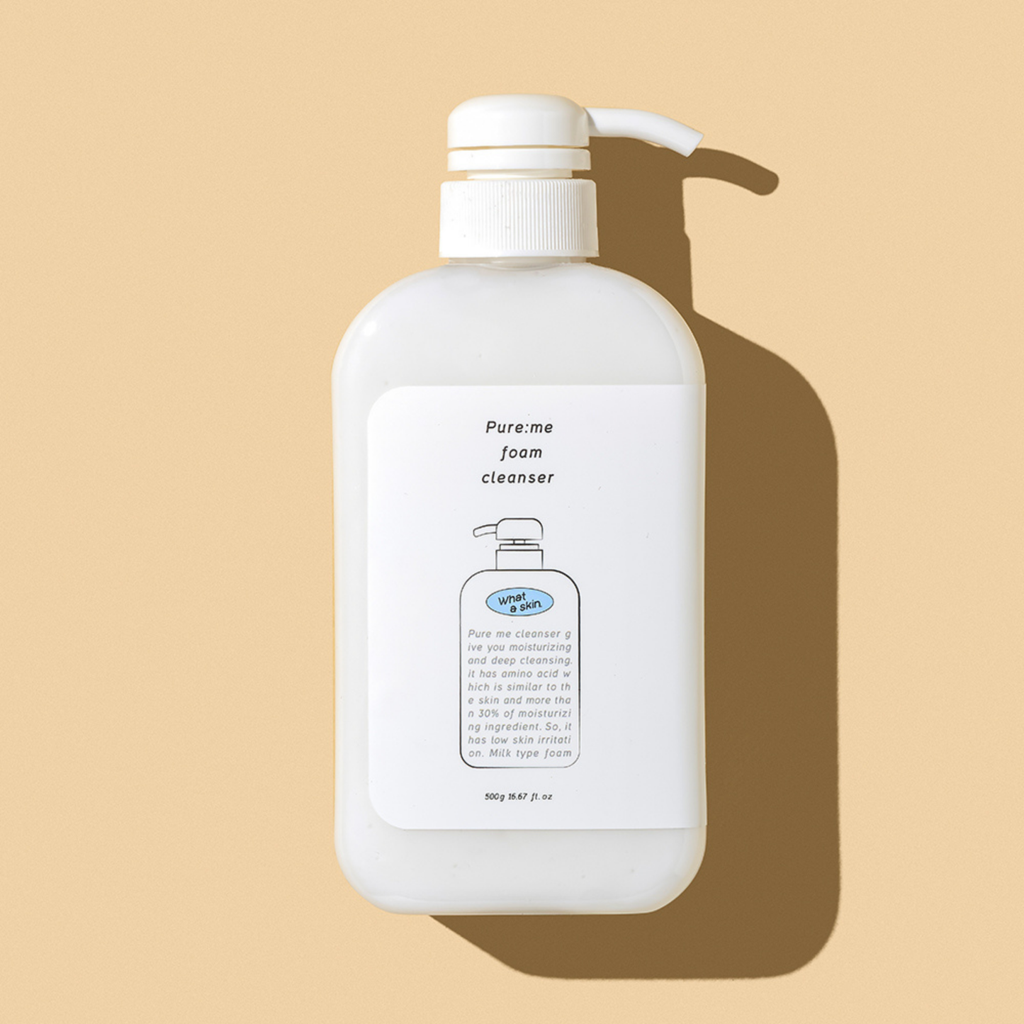 PURE ME FOAM CLEANSER 500G