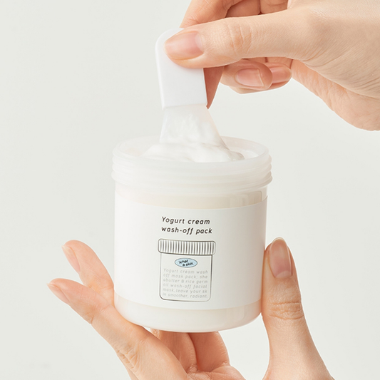 YOGURT CREAM WASH-OFF MASK PACK (+PACK BRUSH) 130ML