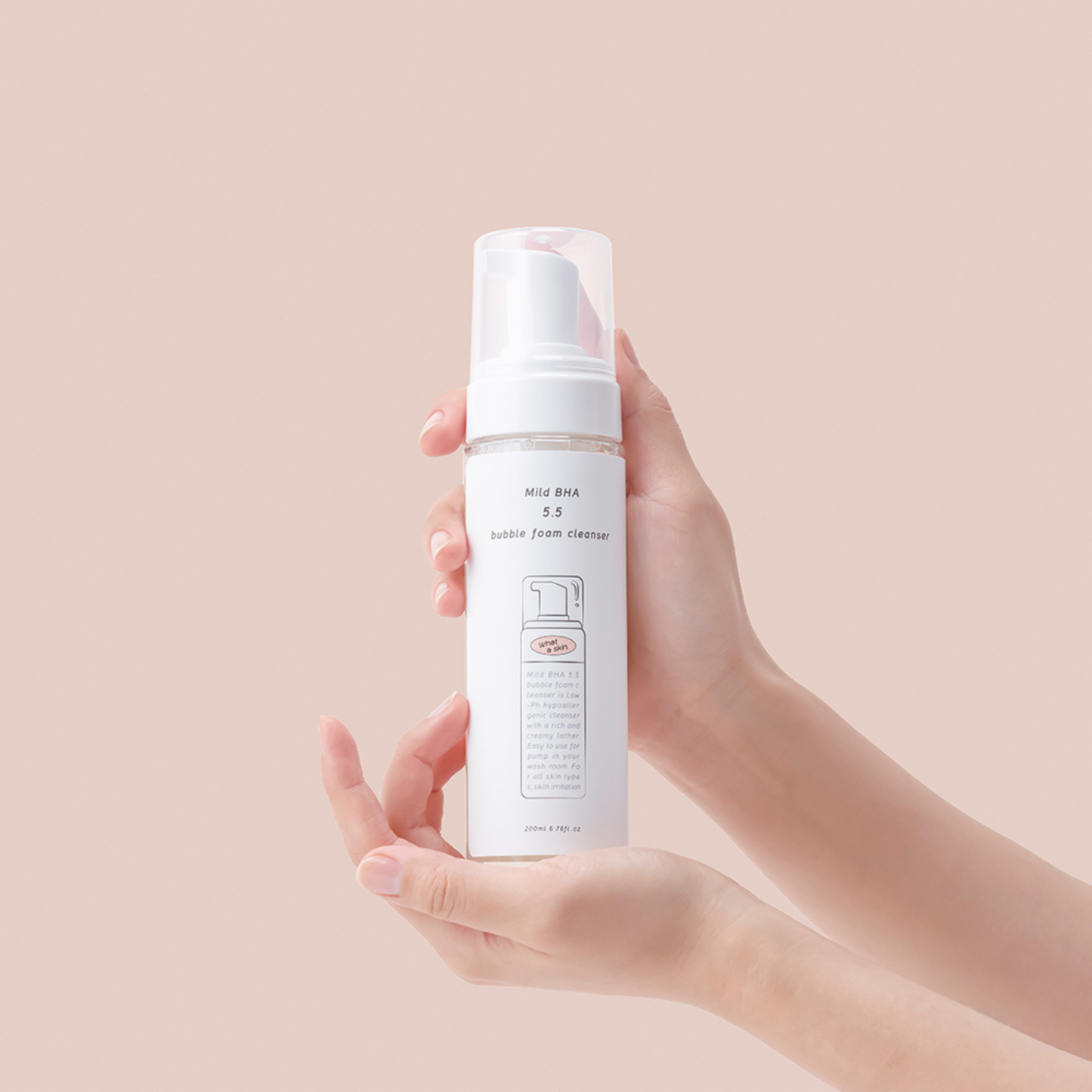 MILD BHA 5.5 BUBBLE FOAM CLEANSER 200ML