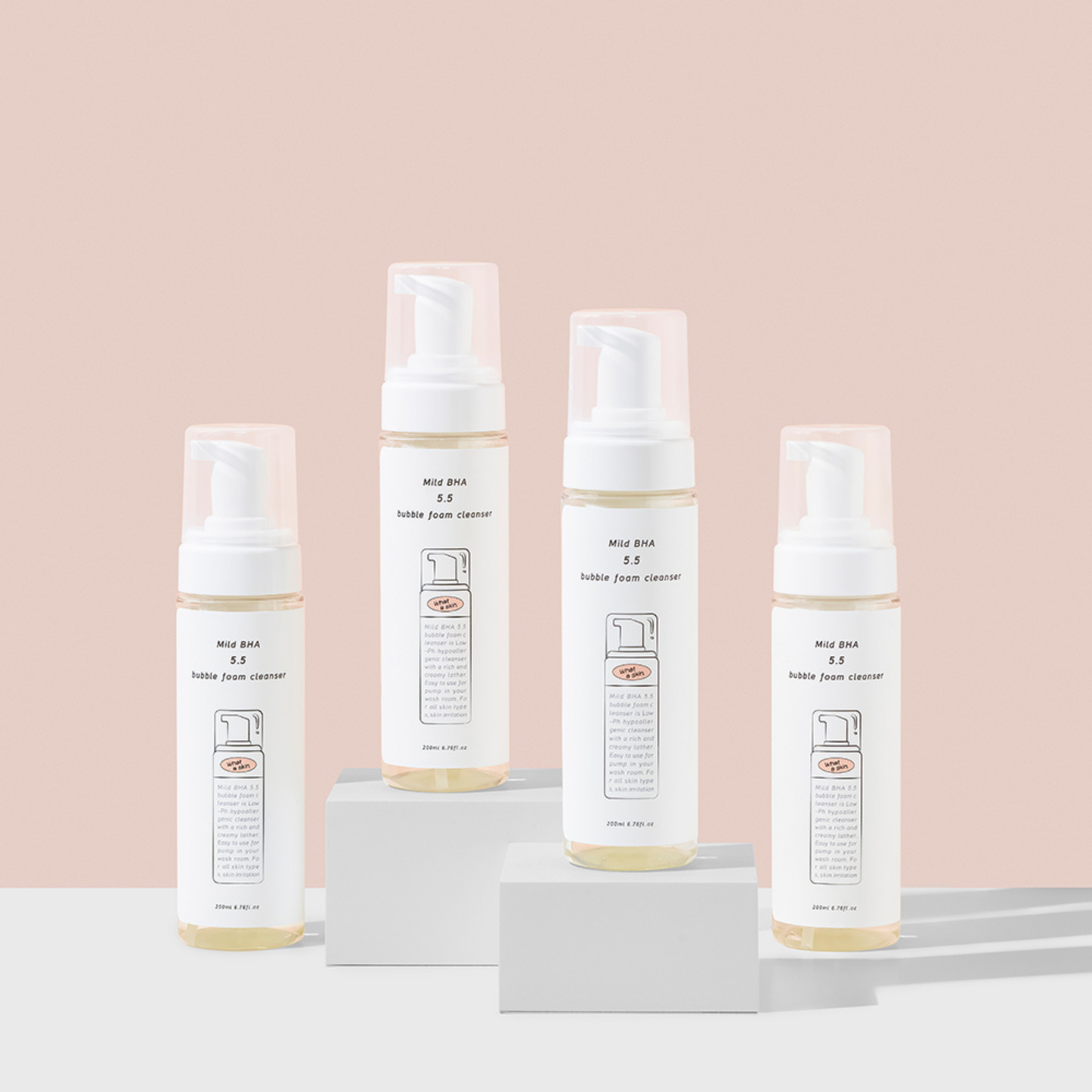 MILD BHA 5.5 BUBBLE FOAM CLEANSER 200ML