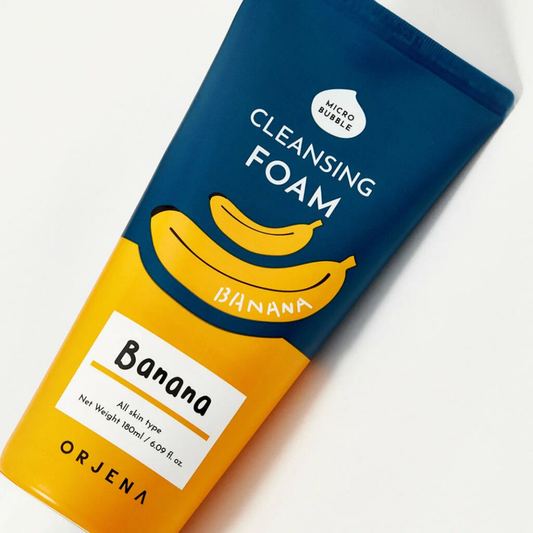 ORJENA SMILE DAY CLEANSING FOAM BANANA 180ML