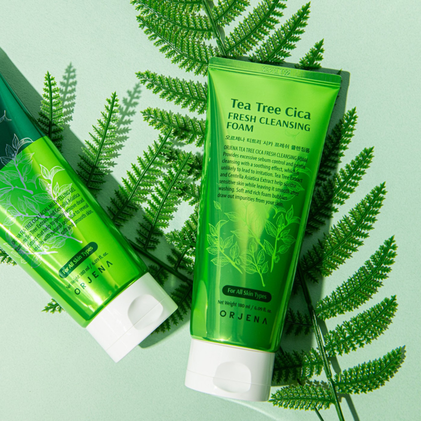ORJENA TEA TREE CICA FRESH CLEANSING FOAM 180ML