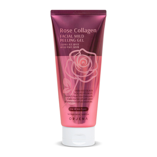 ORJENA ROSE COLLAGEN FACIAL MILD PEELING GEL 180ML
