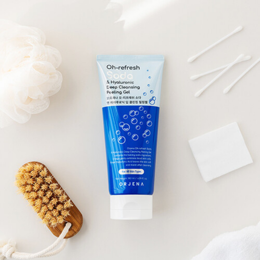 ORJENA OH-REFRESH SODA & HYALURONIC DEEP CLEANSING GEL 180ML