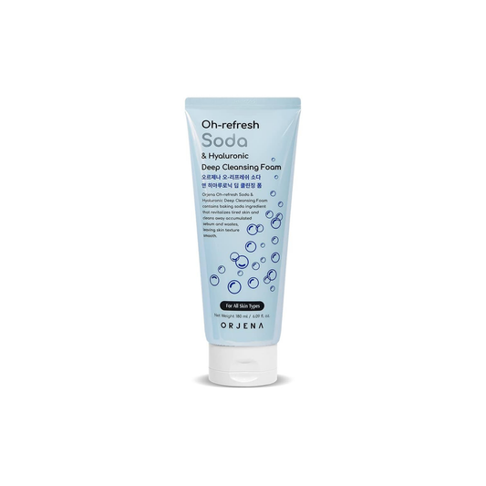 ORJENA OH-REFRESH SODA & HYALURONIC DEEP CLEANSING FOAM 180ML