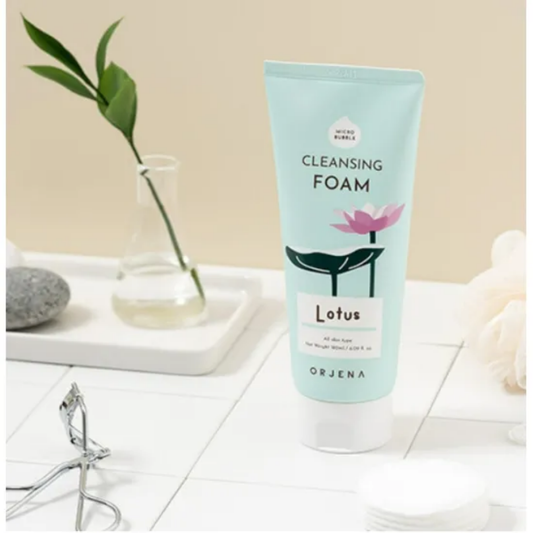 ORJENA SMILE DAY CLEANSING FOAM LOTUS 180ML