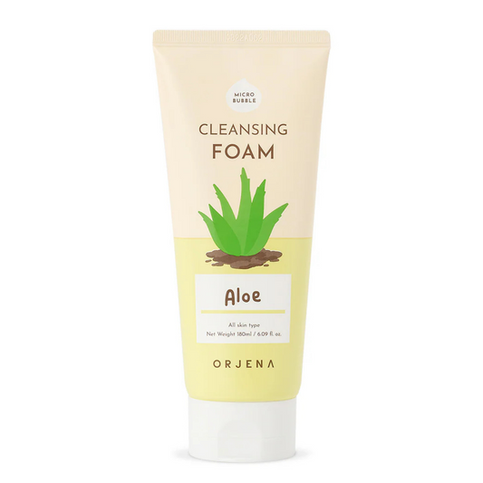 ORJENA SMILE DAY CLEANSING FOAM ALOE 180ML