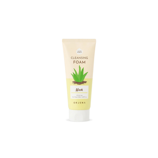 ORJENA SMILE DAY CLEANSING FOAM ALOE 180ML