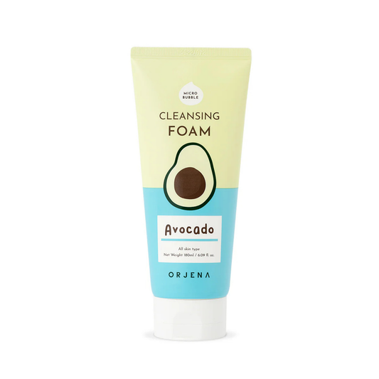 ORJENA SMILE DAY CLEANSING FOAM AVOCADO 180ML