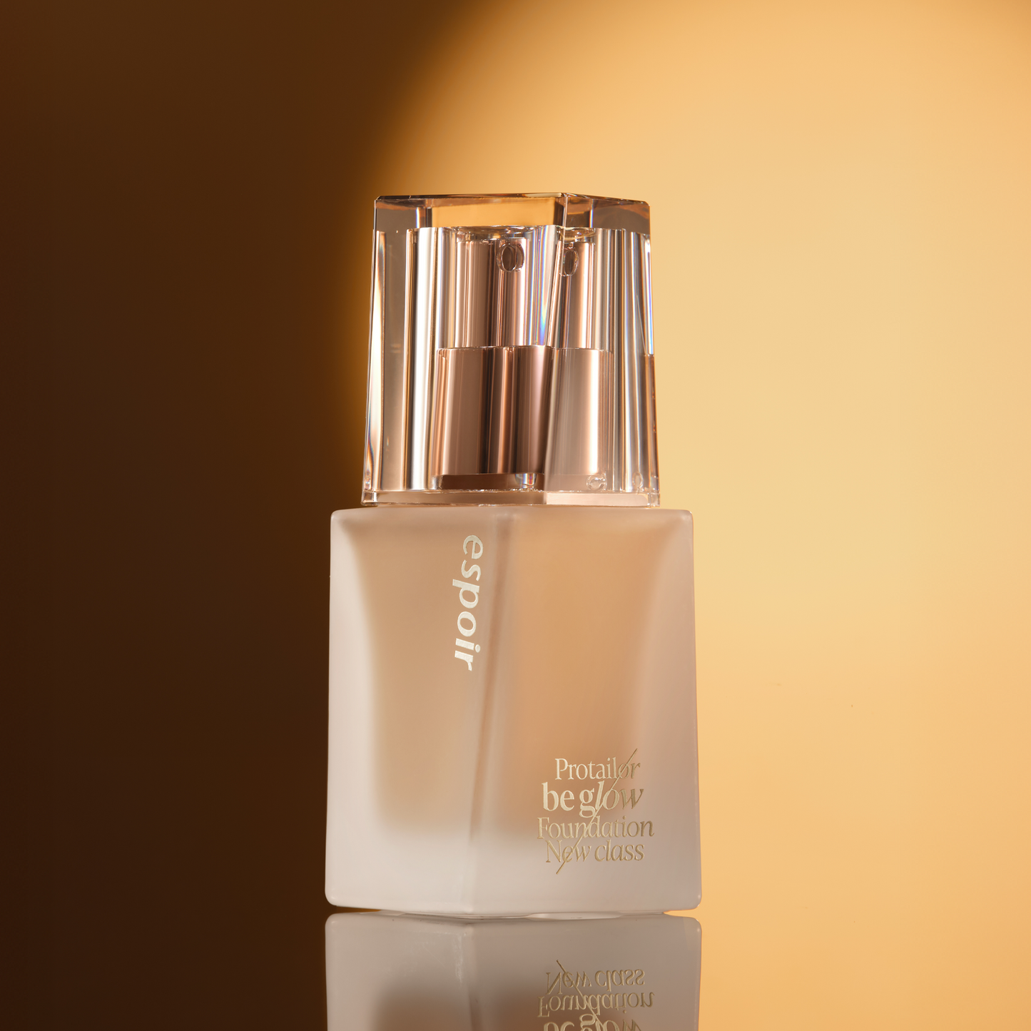 ESPOIR ProTailor Be Glow Foundation New Class 25 Tan 30ml - Base Líquida Luminosa Vegana con Cobertura Media, Hidratación y Acabado Natural