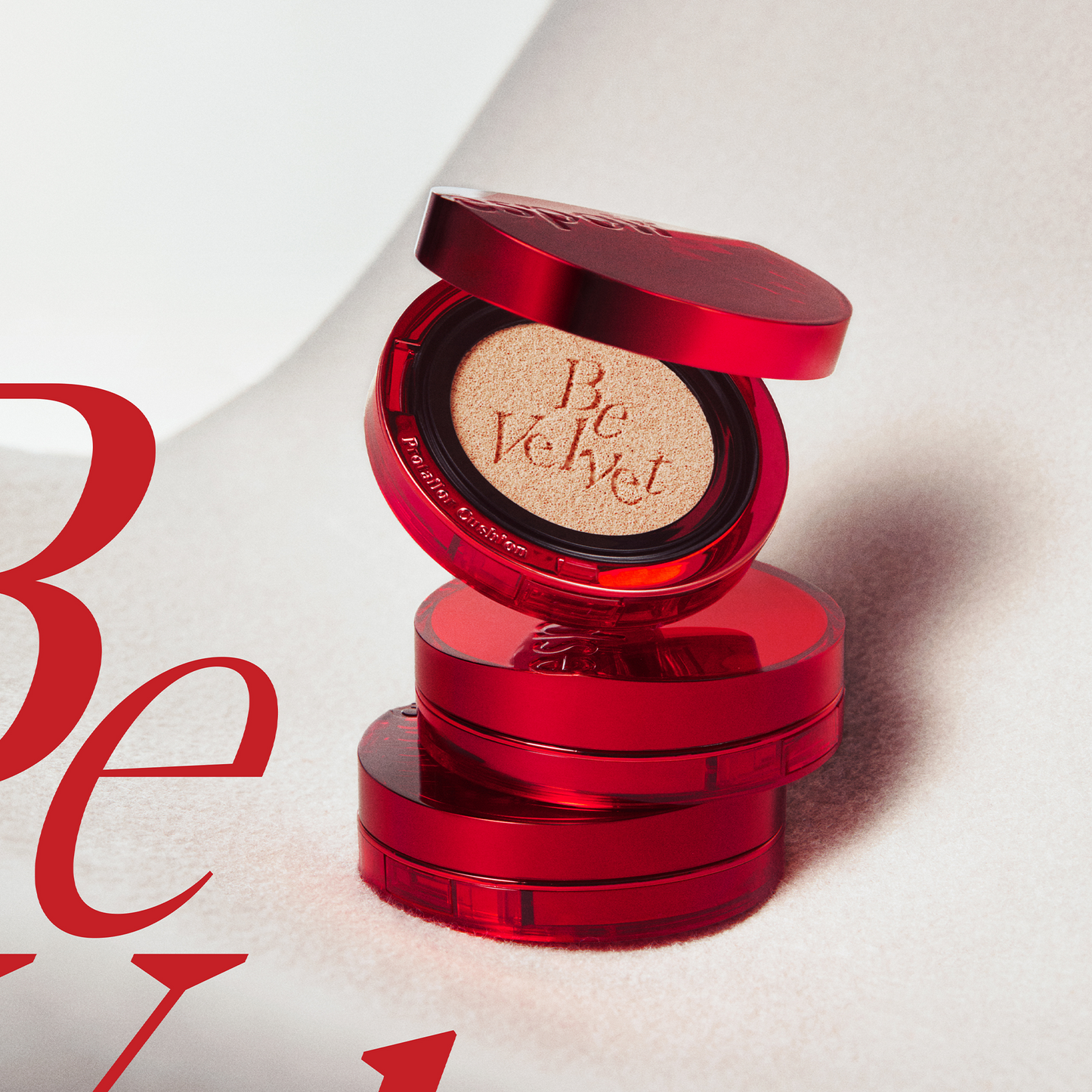 ESPOIR ProTailor Be Velvet Cover Cushion  22 Petal 13g - Cushion Vegano Alta Cobertura Mate con Polvo de Zafiro Blanco, SPF34 PA++ y Fijación Duradera