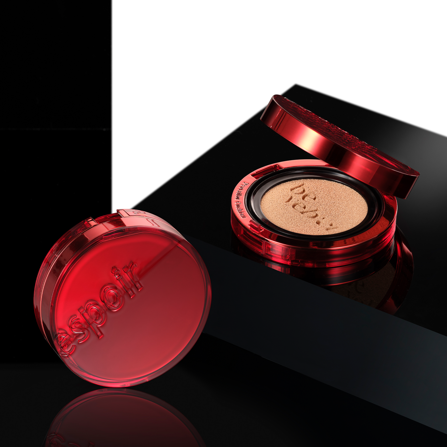 ESPOIR ProTailor Be Velvet Cover Cushion 23 Beige 13g - Cushion Vegano Alta Cobertura Mate con Polvo de Zafiro Blanco, SPF34 PA++ y Fijación Duradera