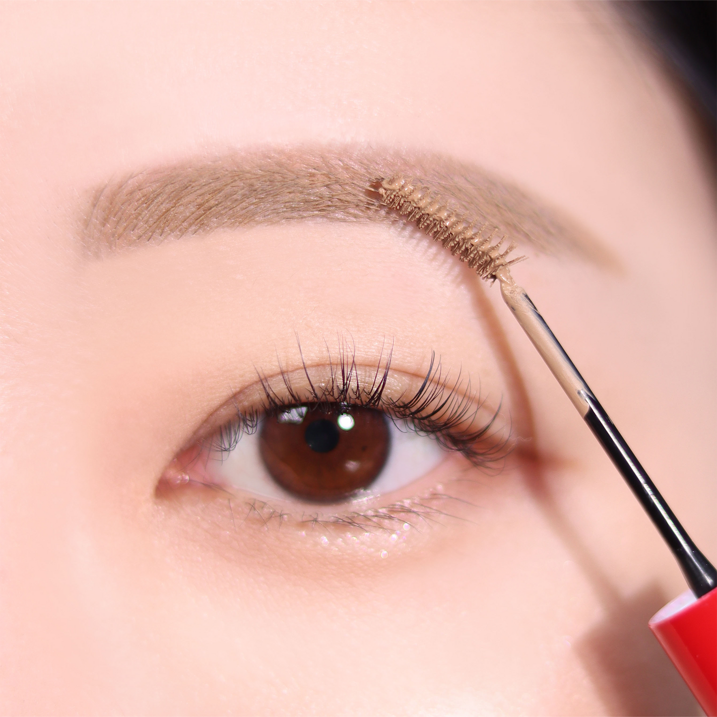 Espoir The Brow Color Fixing Mascara No. 1 Beige 3g  - Máscara Fijadora de Color para Cejas de Larga Duración, Tinte Semipermanente y Fijación 3D Impermeable