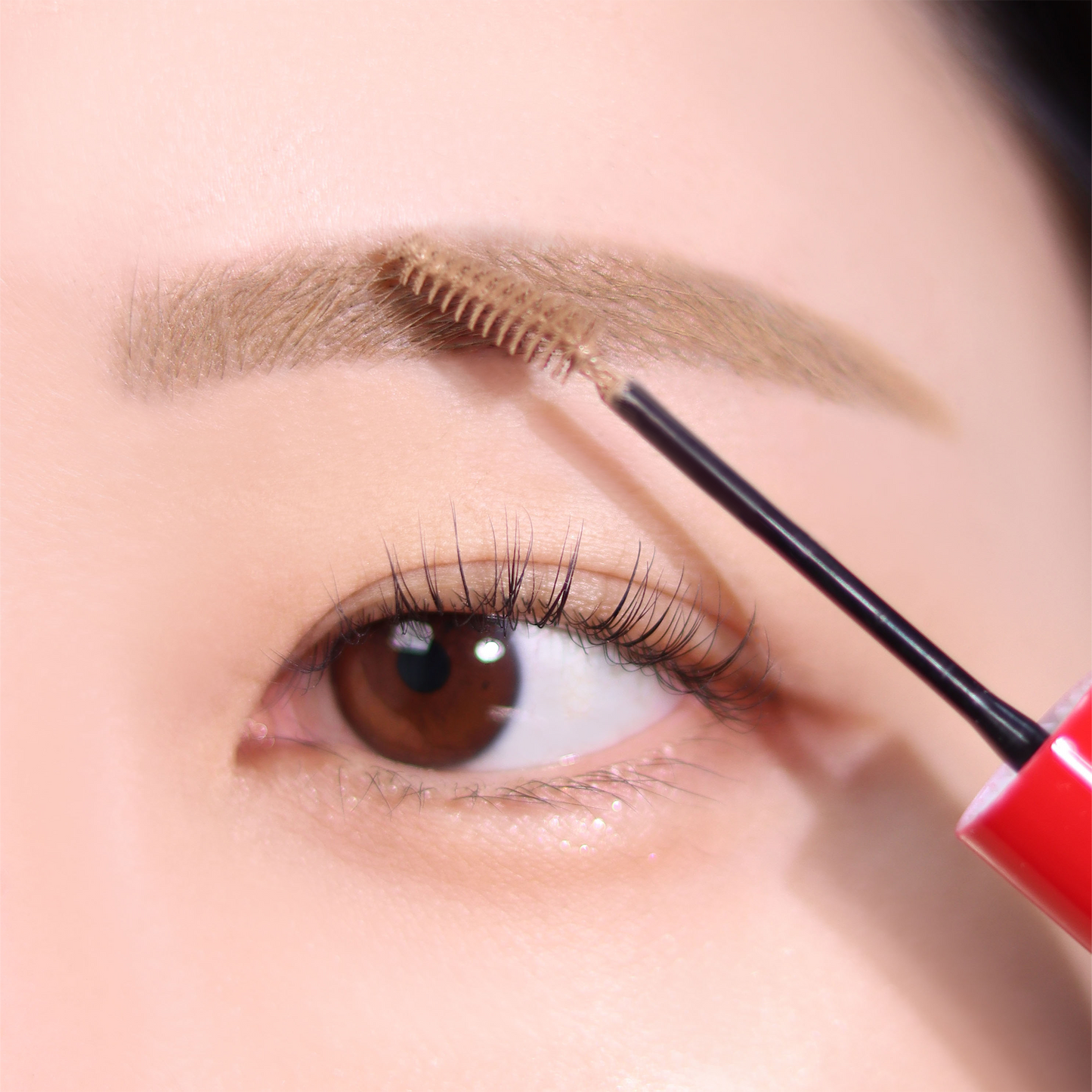 Espoir The Brow Color Fixing Mascara No. 1 Beige 3g  - Máscara Fijadora de Color para Cejas de Larga Duración, Tinte Semipermanente y Fijación 3D Impermeable
