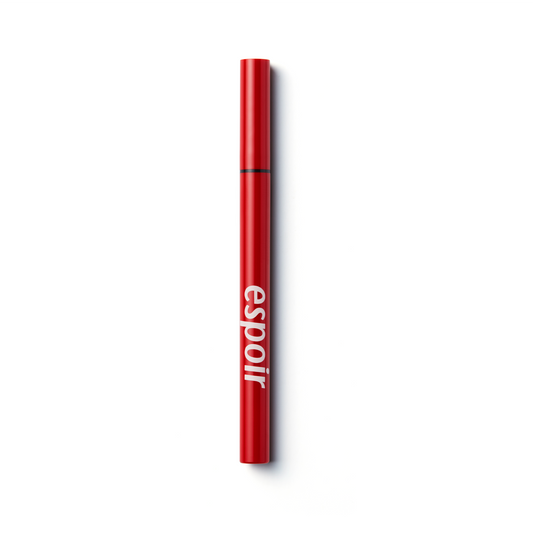 Espoir Nosmudging Brush Liner - Delineador Líquido en Pluma con Punta Brocha Ultra Precisa, Impermeable y Larga Duración