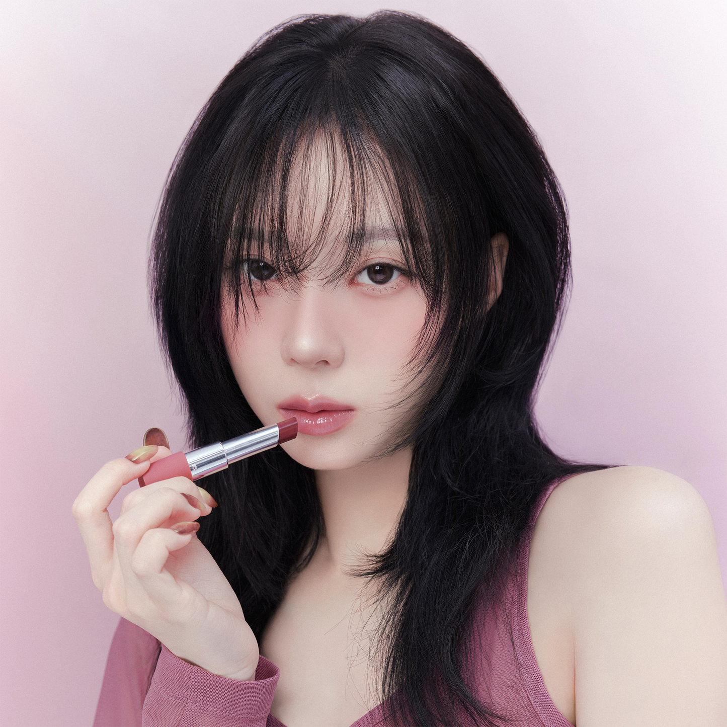 Espoir Lipstick Nowear Balming Glow #7 Ash Maple 3g. – Labial Hidratante con Brillo Luminoso, Tecnología de Fijación de Color y Textura Inalámbrica
