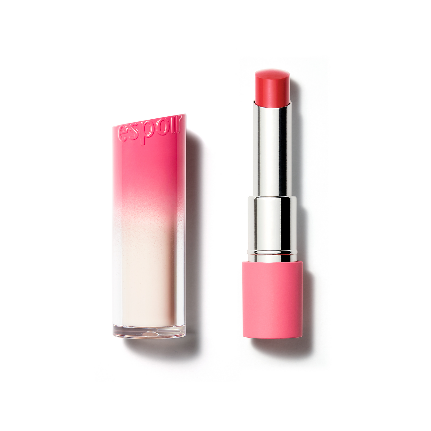 Espoir Lipstick Nowear Balming Glow #6 New Rose 3g. – Labial Hidratante con Brillo Luminoso, Tecnología de Fijación de Color y Textura Inalámbrica