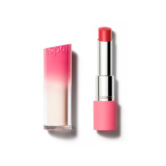 Espoir Lipstick Nowear Balming Glow #6 New Rose 3g. – Labial Hidratante con Brillo Luminoso, Tecnología de Fijación de Color y Textura Inalámbrica