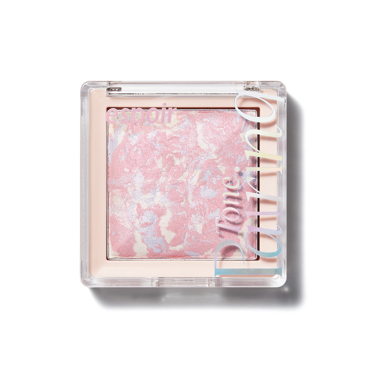 Espoir Tone Pairing Highlighter#2 Pink Marine 9.6g - Iluminador Dual Tone con Acabados Glow Natural y Champagne para Pómulos, Nariz y Arco Cupido Esculpidos