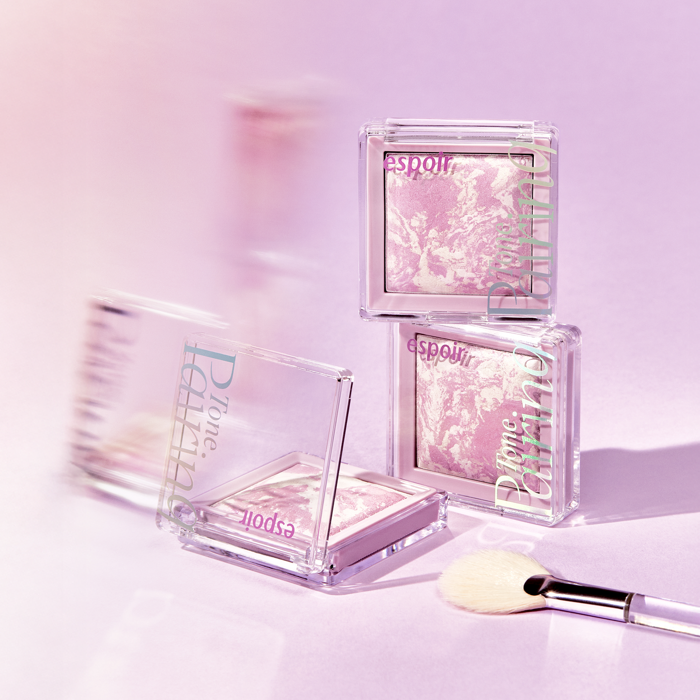 Espoir Tone Pairing Highlighter #3 Aurora 9.6g - Iluminador Dual Tone con Acabados Glow Natural y Champagne para Pómulos, Nariz y Arco Cupido Esculpidos