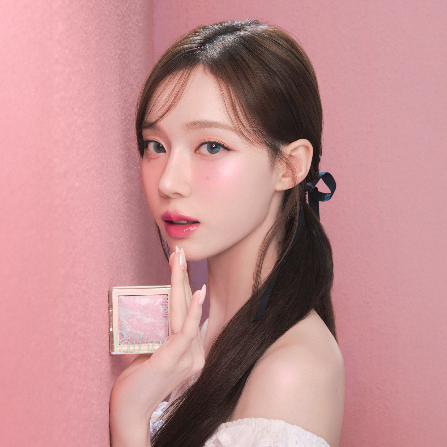 Espoir Tone Pairing Highlighter#2 Pink Marine 9.6g - Iluminador Dual Tone con Acabados Glow Natural y Champagne para Pómulos, Nariz y Arco Cupido Esculpidos