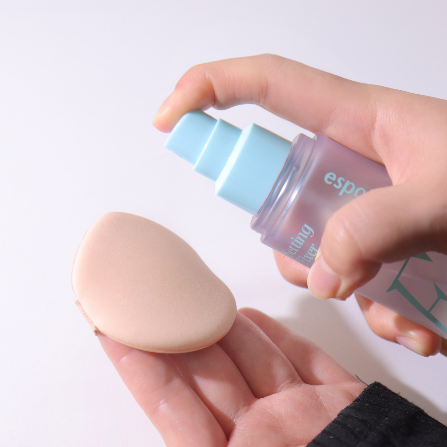 Espoir Fresh Setting Fixer 100ml - Spray Fijador de Maquillaje con Hidratación y Acabado Mate de Larga Duración