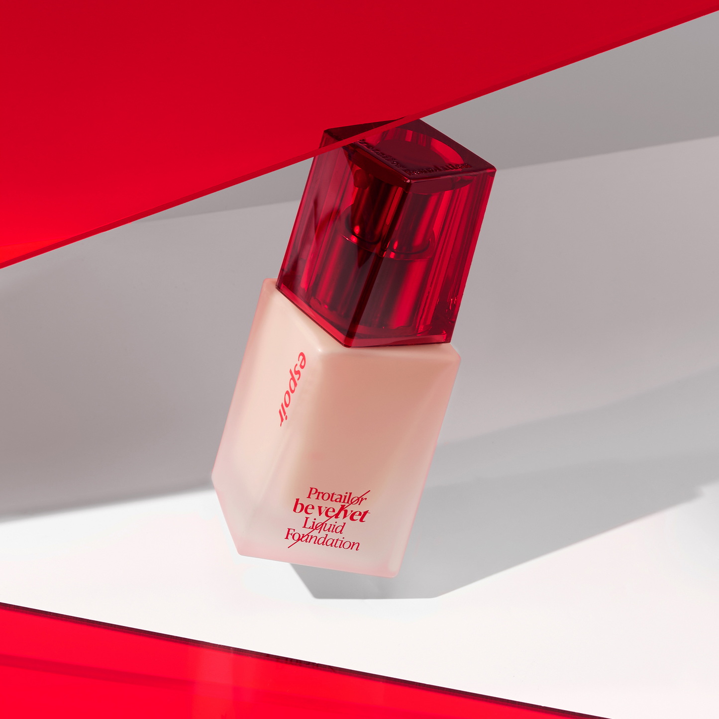 ESPOIR ProTailor Foundation Be Velvet 25 Tan 30g SPF22 PA++ - Base Líquida Mate Aterciopelada con Cobertura Buildable, Textura Fina y Protección Solar