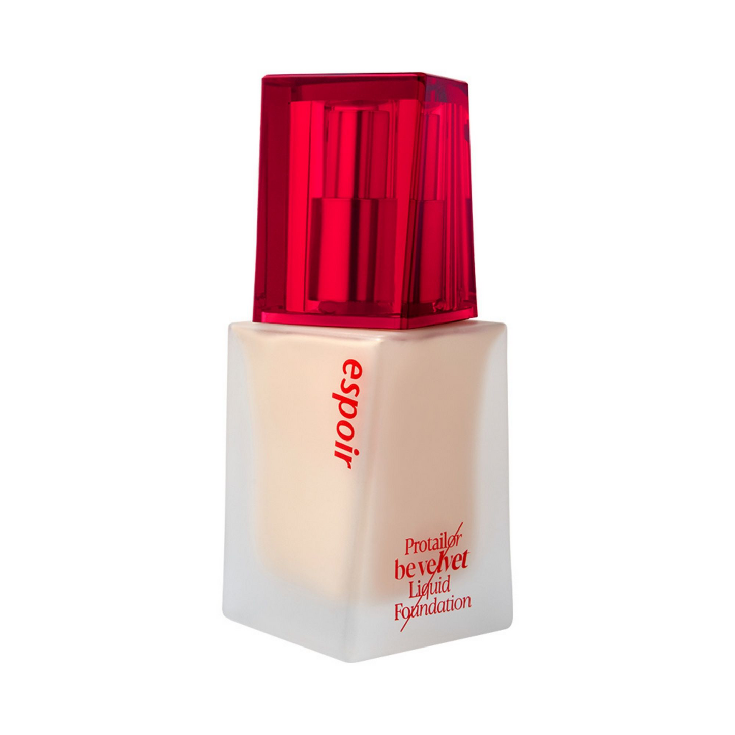 ESPOIR ProTailor Foundation Be Velvet 23 Beige 30g SPF22 PA++ - Base Líquida Mate Aterciopelada con Cobertura Buildable, Textura Fina y Protección Solar